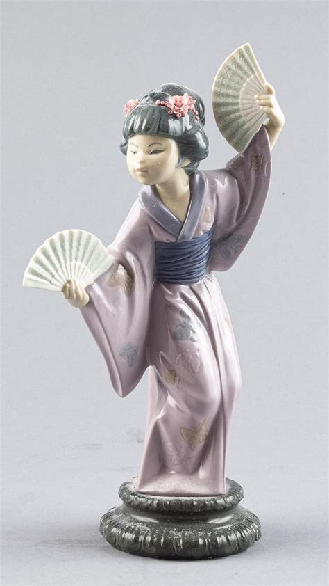 asian figurines ceramic|lladro porcelain japanese figurines.